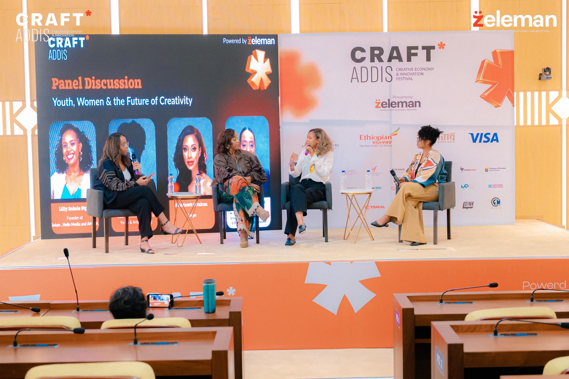 Youth, Women & the Future of Creativity panel